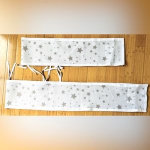 Breathable mesh crib liner